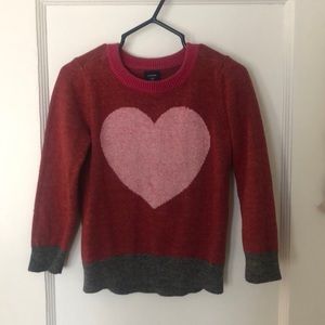 3T Old Navy Heart Sweater